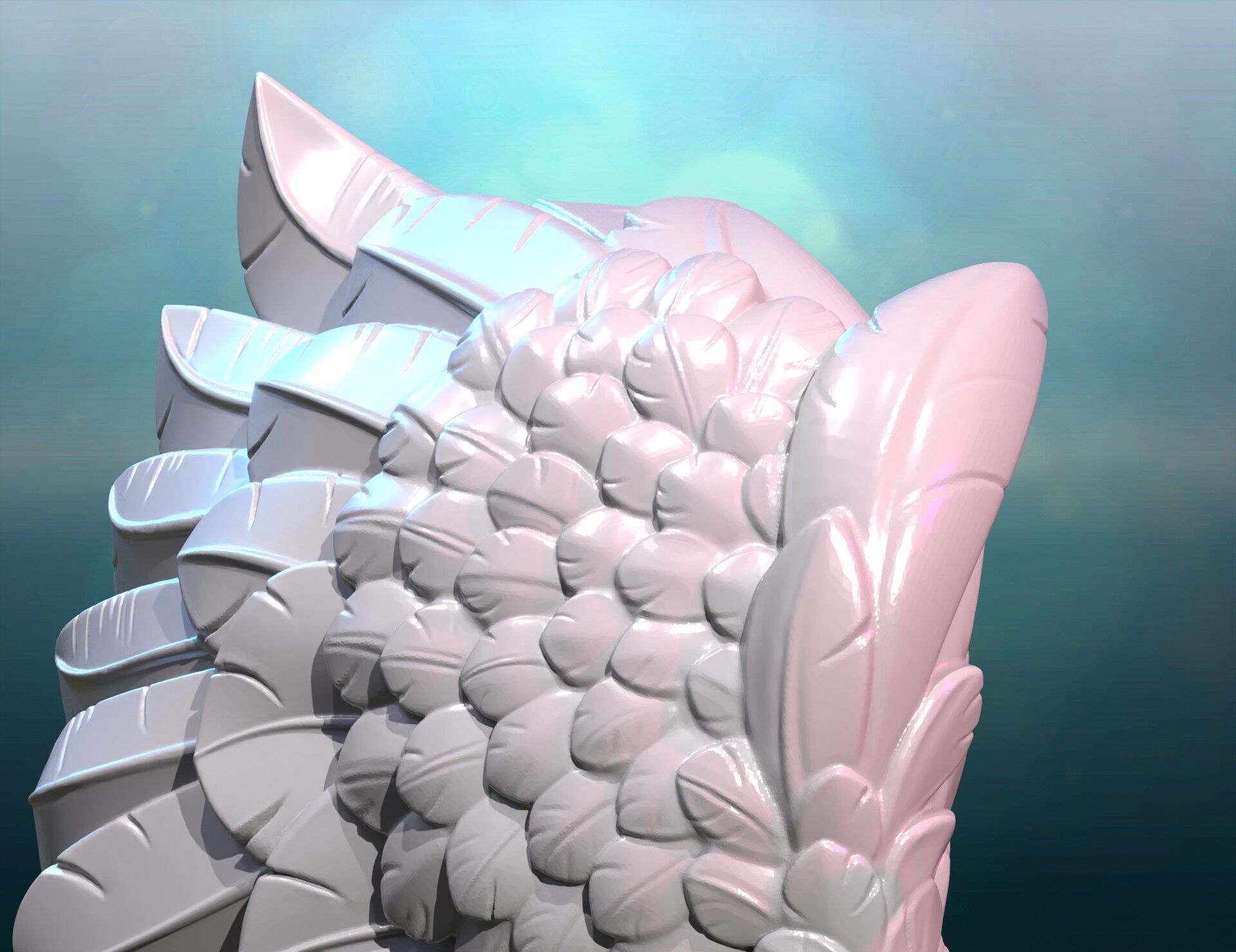 Angel Wings 3D print model_8