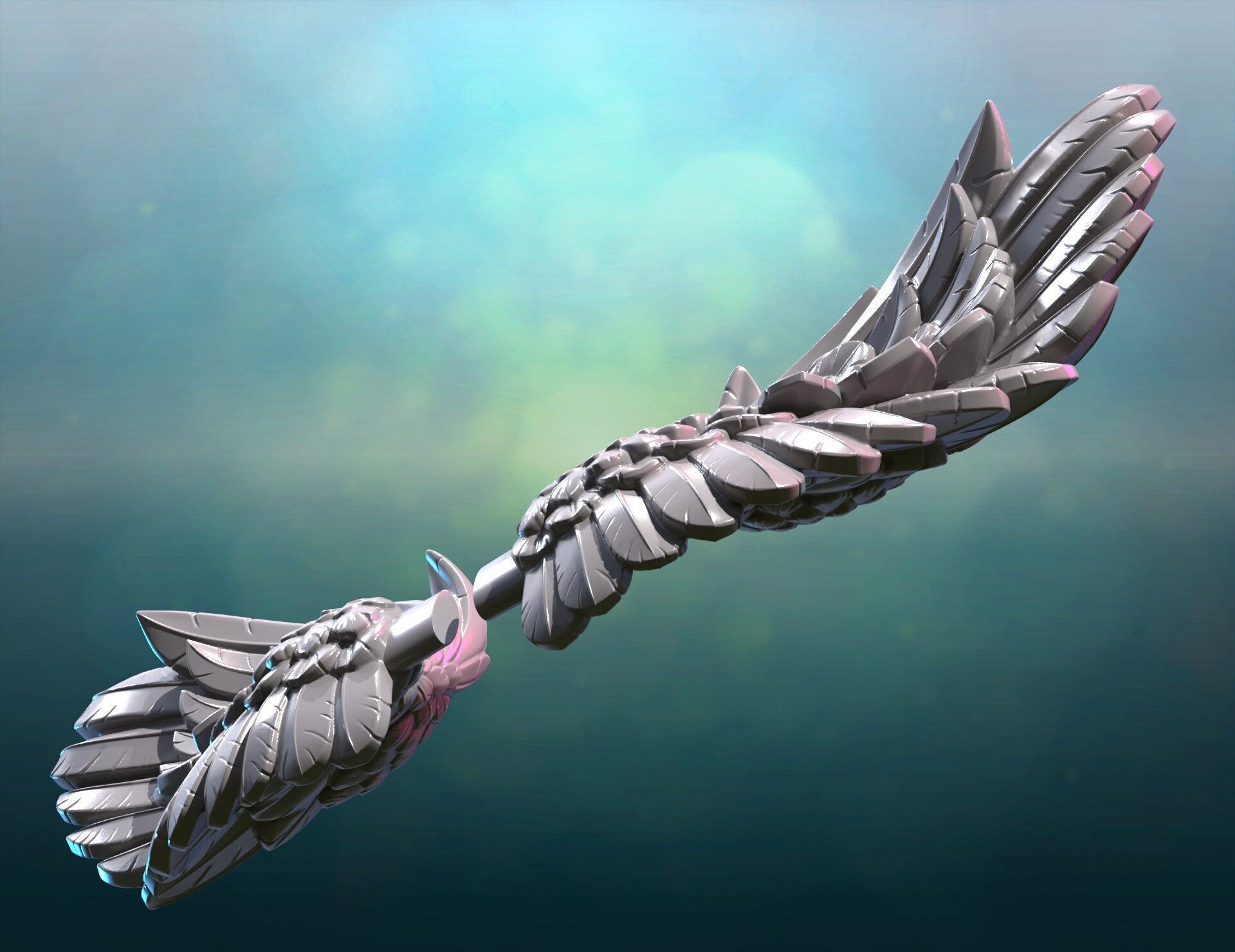 Angel Wings 3D print model_10