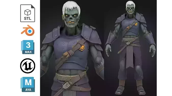 Stylized Undead Knight