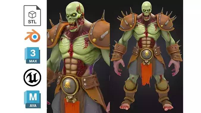 Zombie Warrior Gladiator