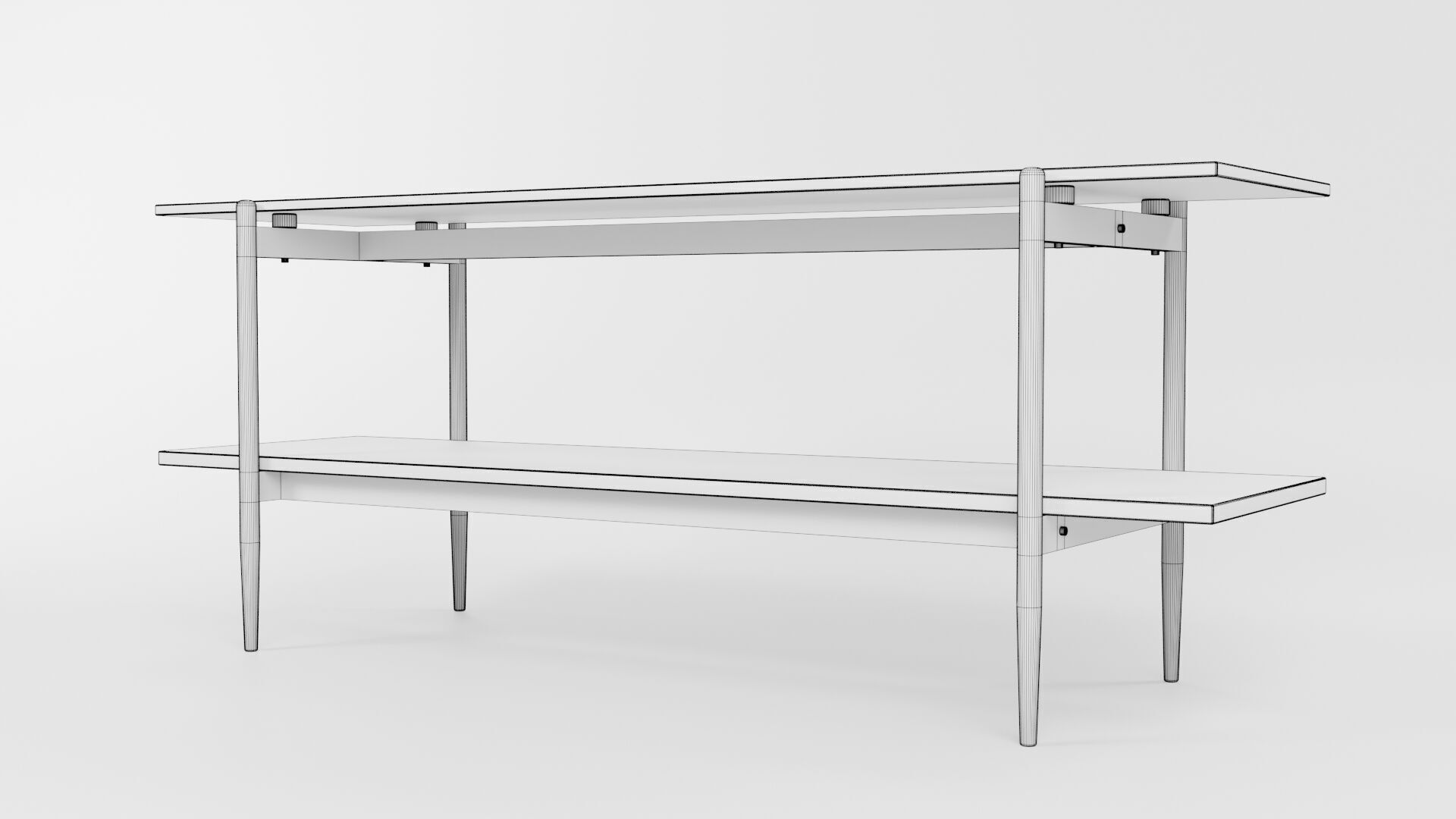 TV Rack CG4 3D model_7