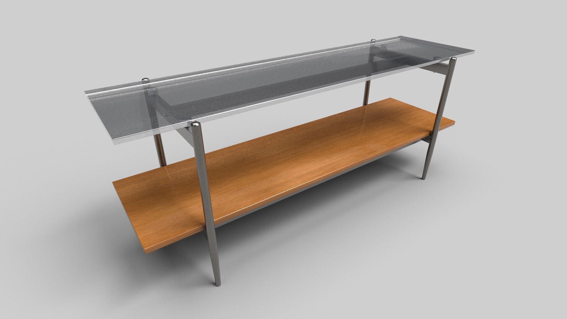 TV Rack CG4 3D model_3
