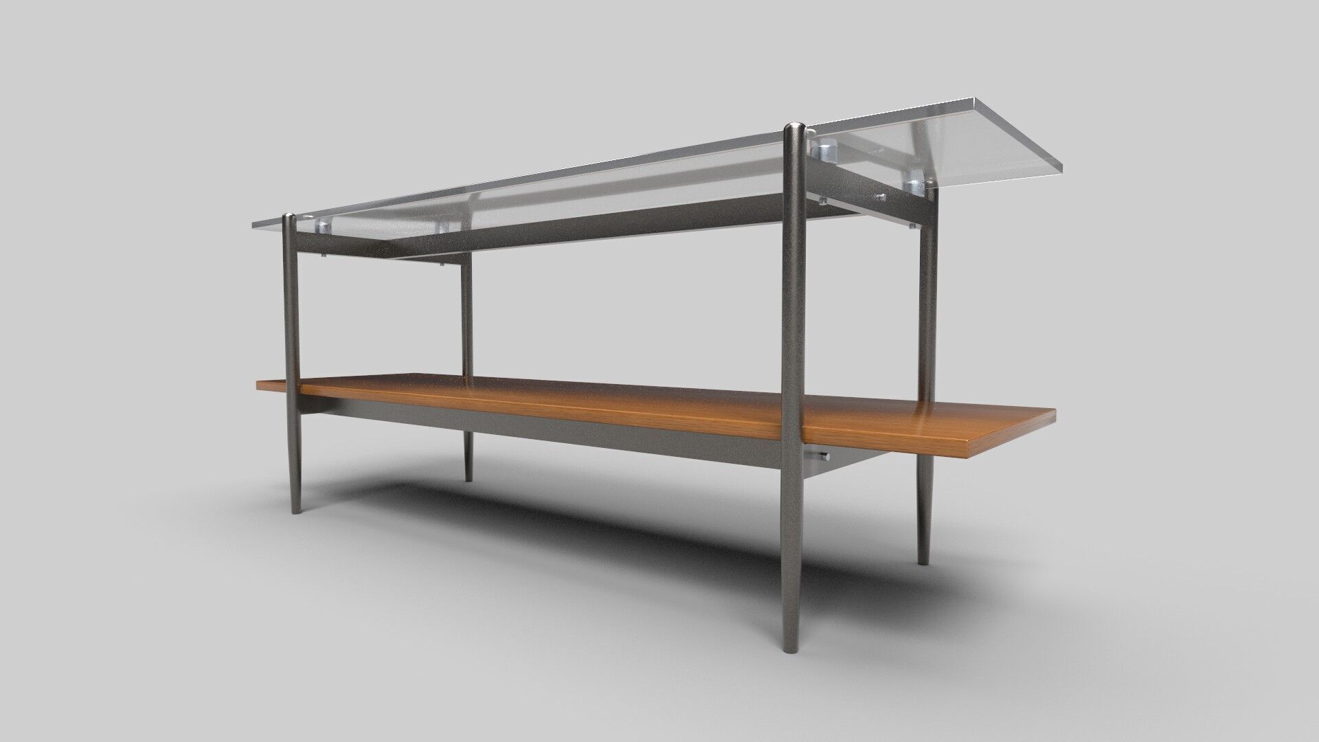 TV Rack CG4 3D model_2