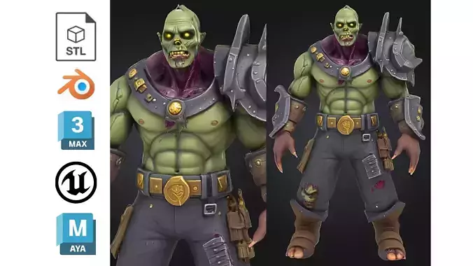 Zombie Game RPG Warrior