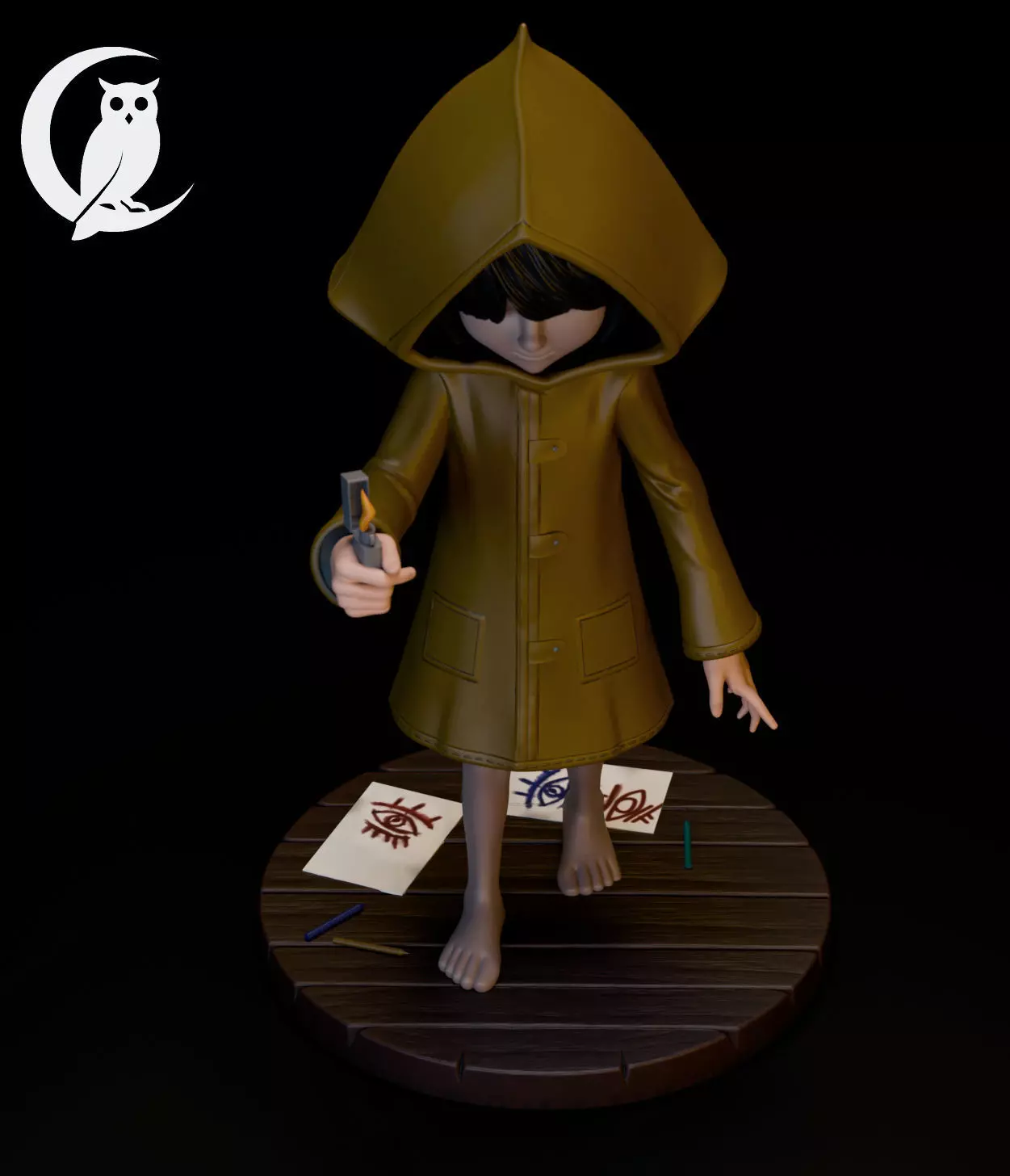 Six - Little Nightmares Miniature 3D print model_2
