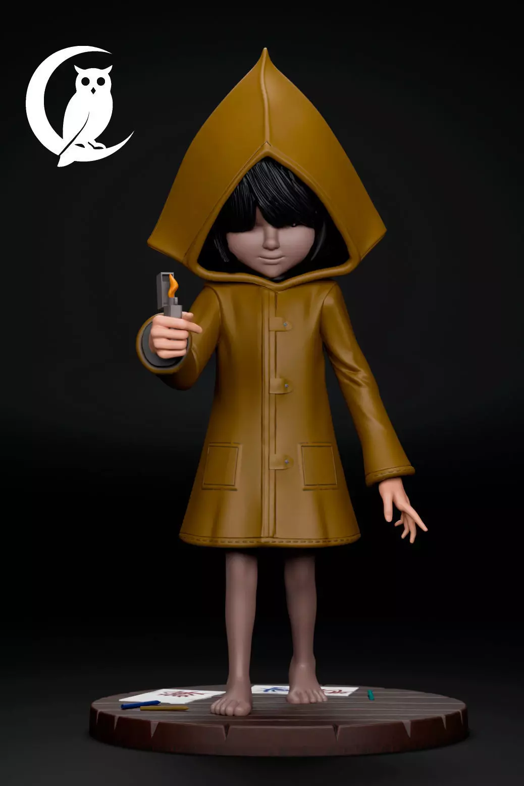 Six - Little Nightmares Miniature 3D print model_8