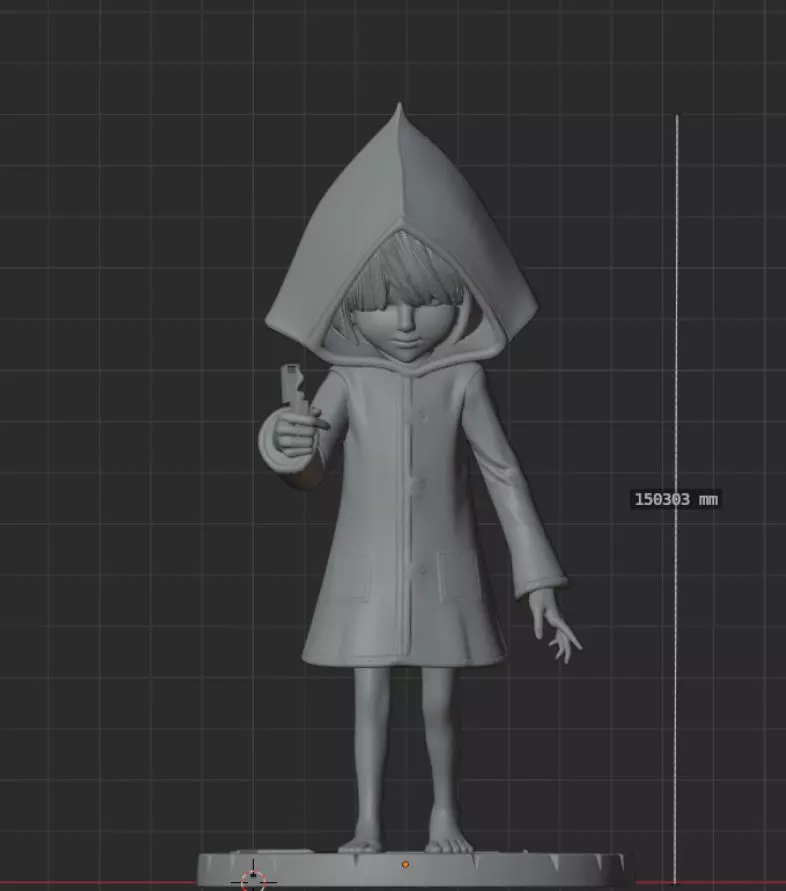Six - Little Nightmares Miniature 3D print model_9