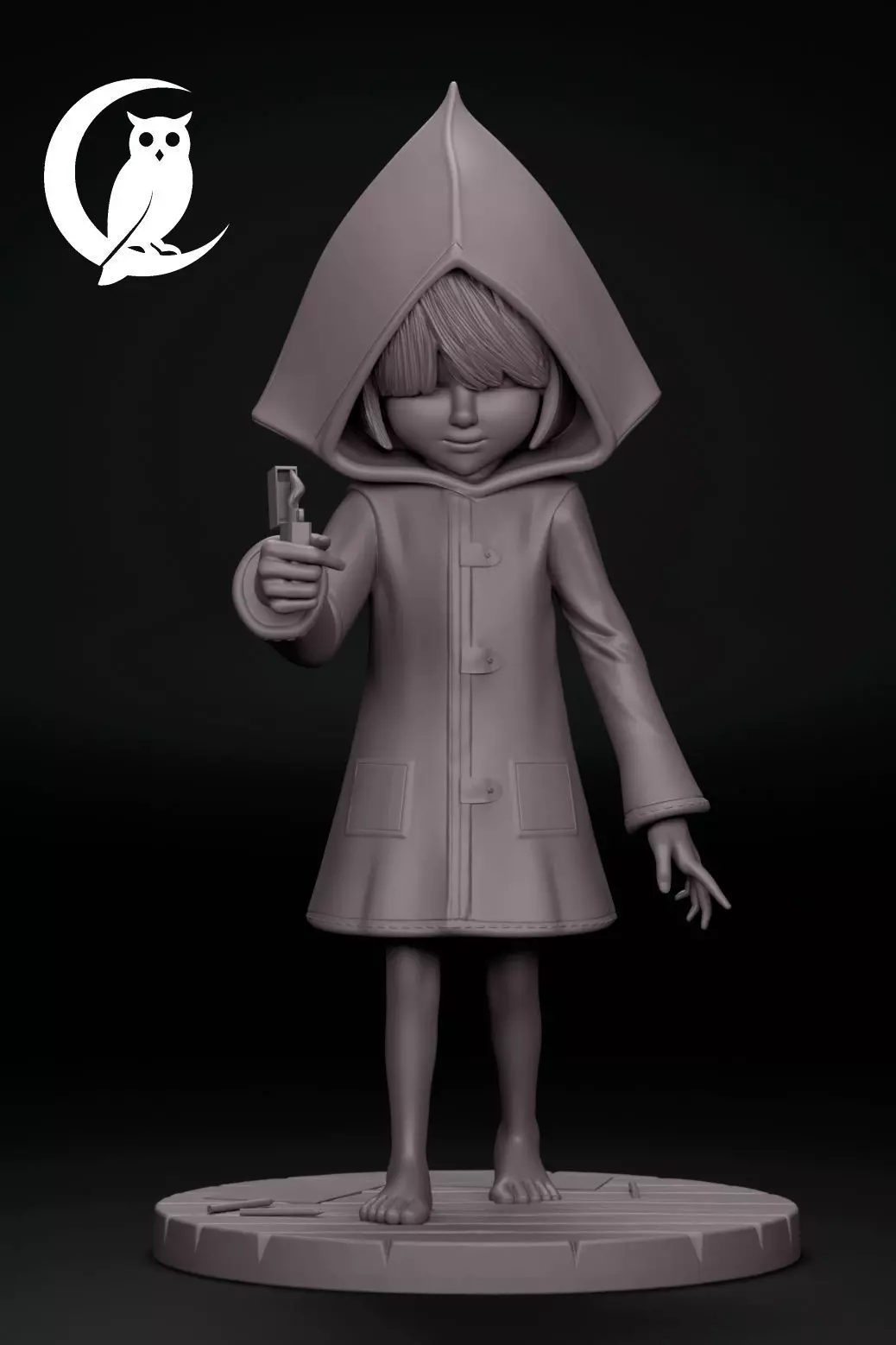 Six - Little Nightmares Miniature 3D print model_7