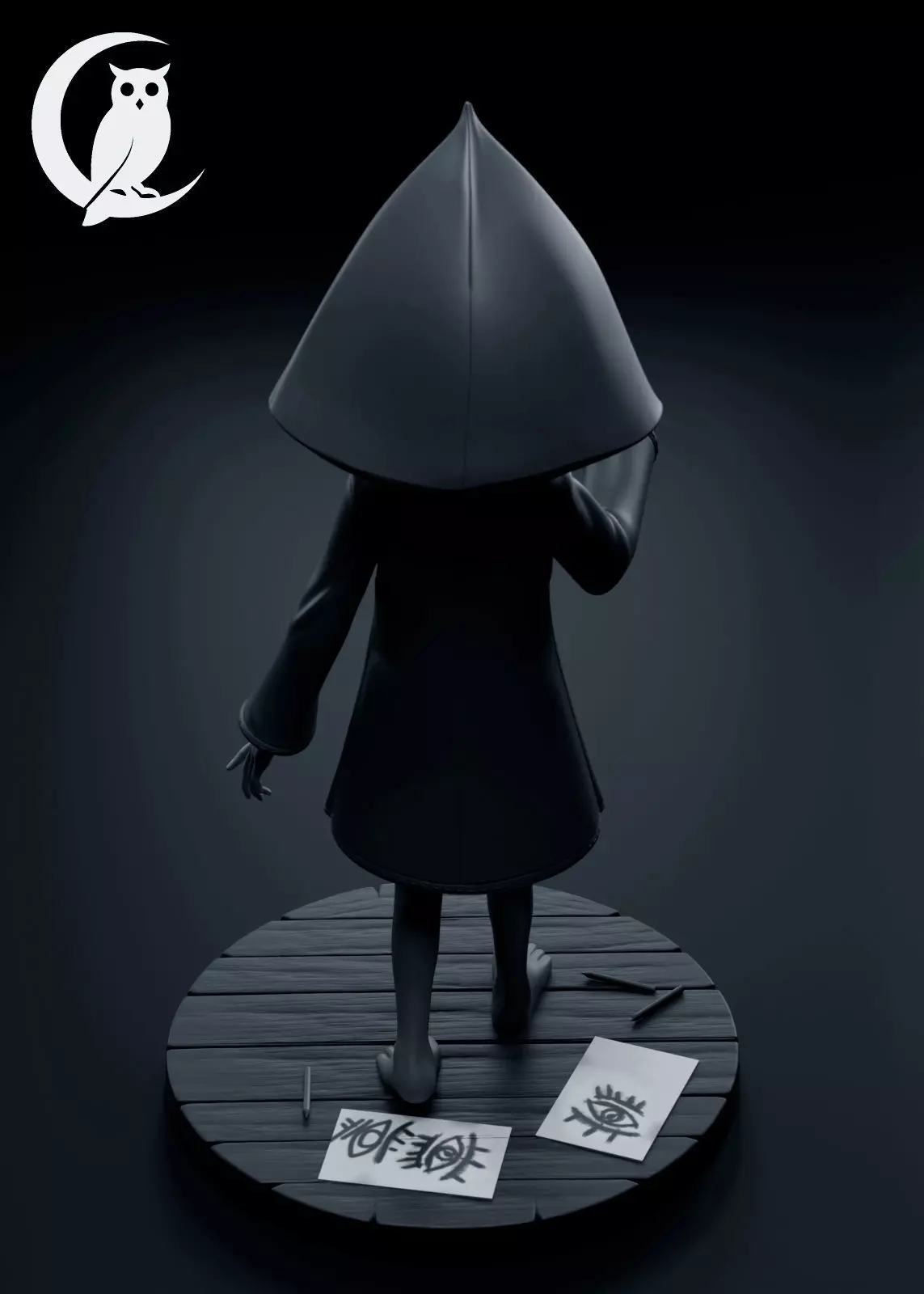 Six - Little Nightmares Miniature 3D print model_4