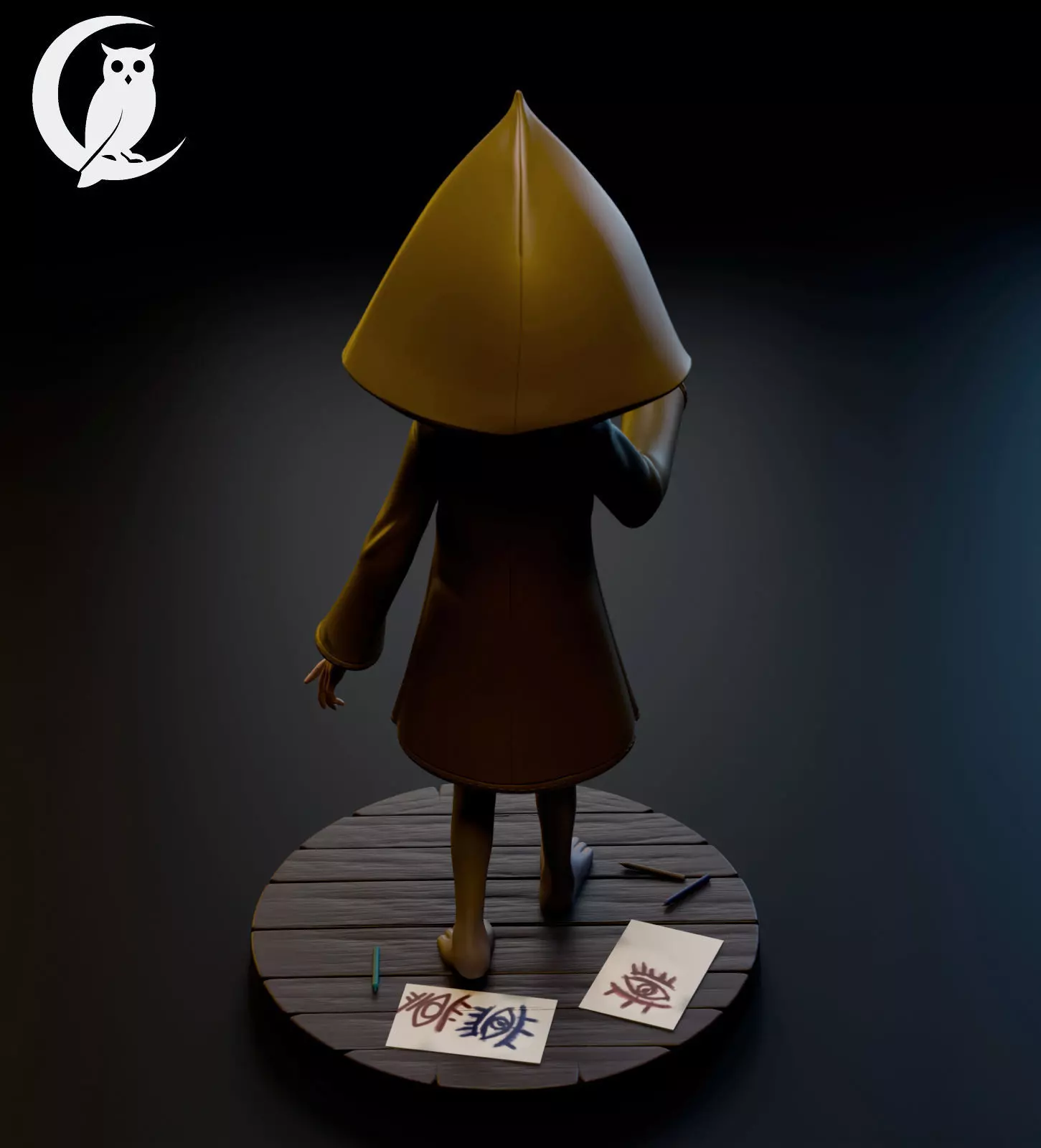 Six - Little Nightmares Miniature 3D print model_0