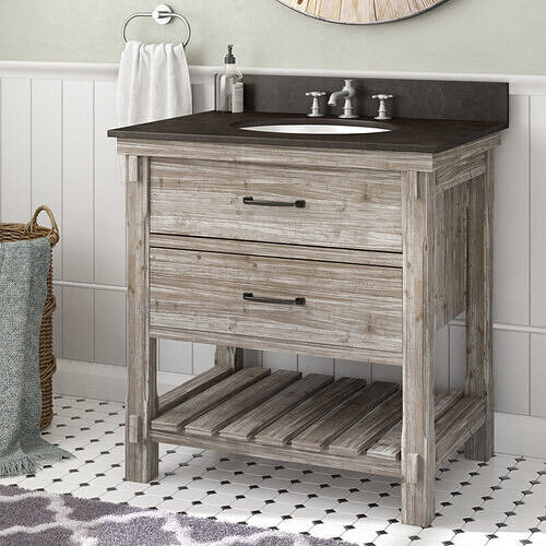 Eveny Single Bathroom Vanity 3D model