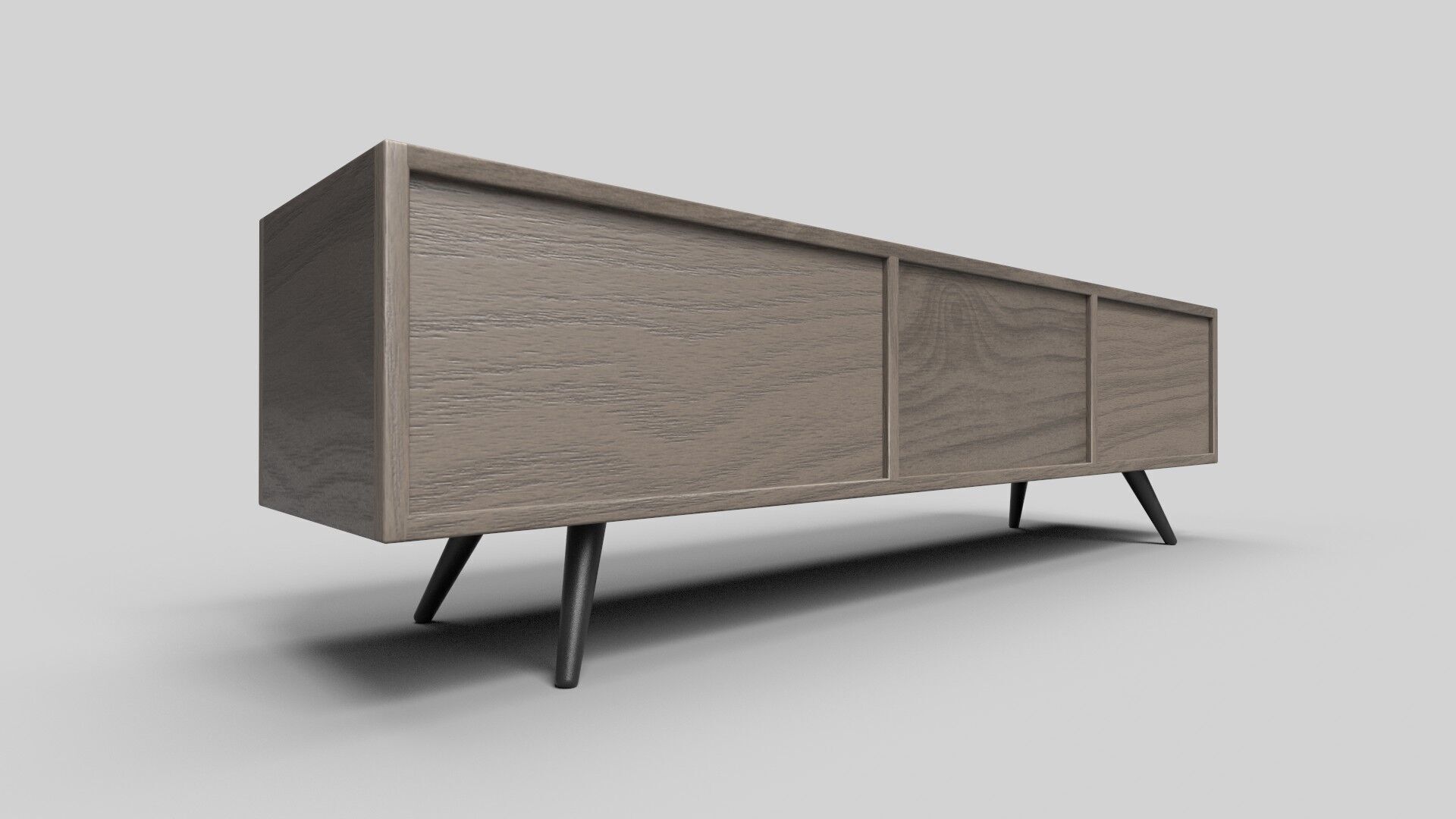 TV Rack CG6 3D model_3