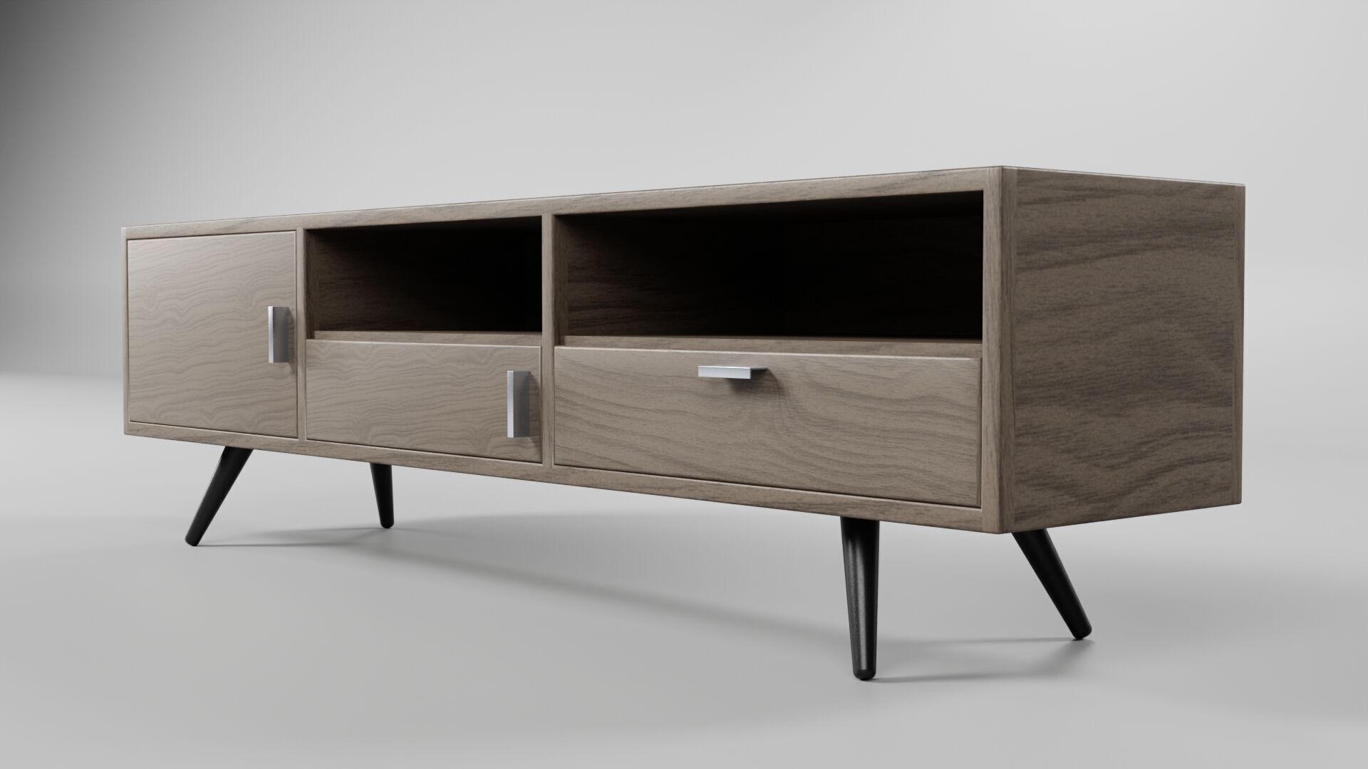 TV Rack CG6 3D model_9