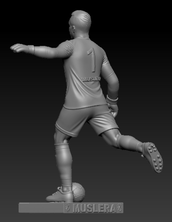 Fernando Muslera Galatasaray Fans Fernando Muslera 3D Baski 3D print model_8