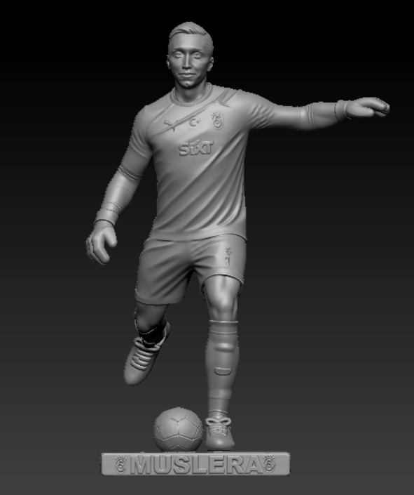 Fernando Muslera Galatasaray Fans Fernando Muslera 3D Baski 3D print model_4