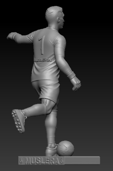 Fernando Muslera Galatasaray Fans Fernando Muslera 3D Baski 3D print model_7