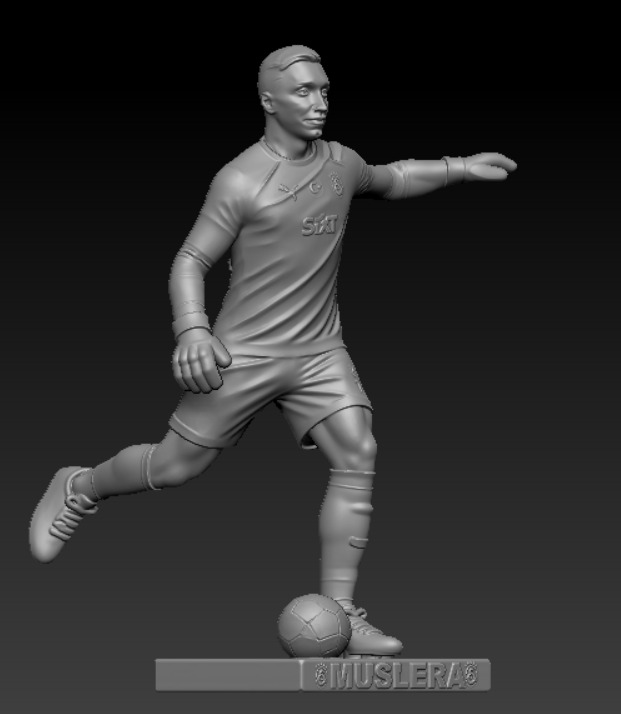 Fernando Muslera Galatasaray Fans Fernando Muslera 3D Baski 3D print model_6