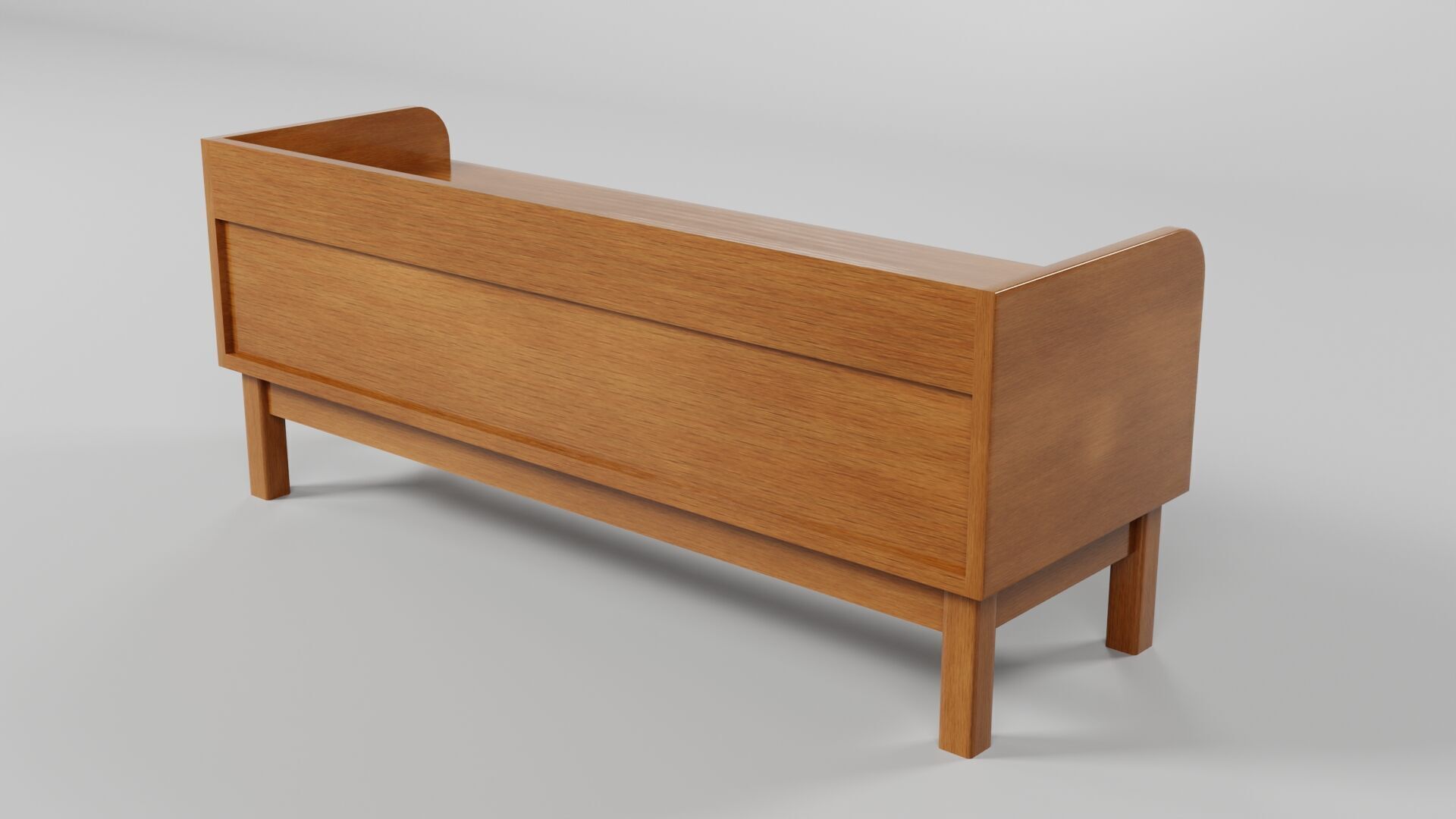 TV Rack CG7 3D model_7