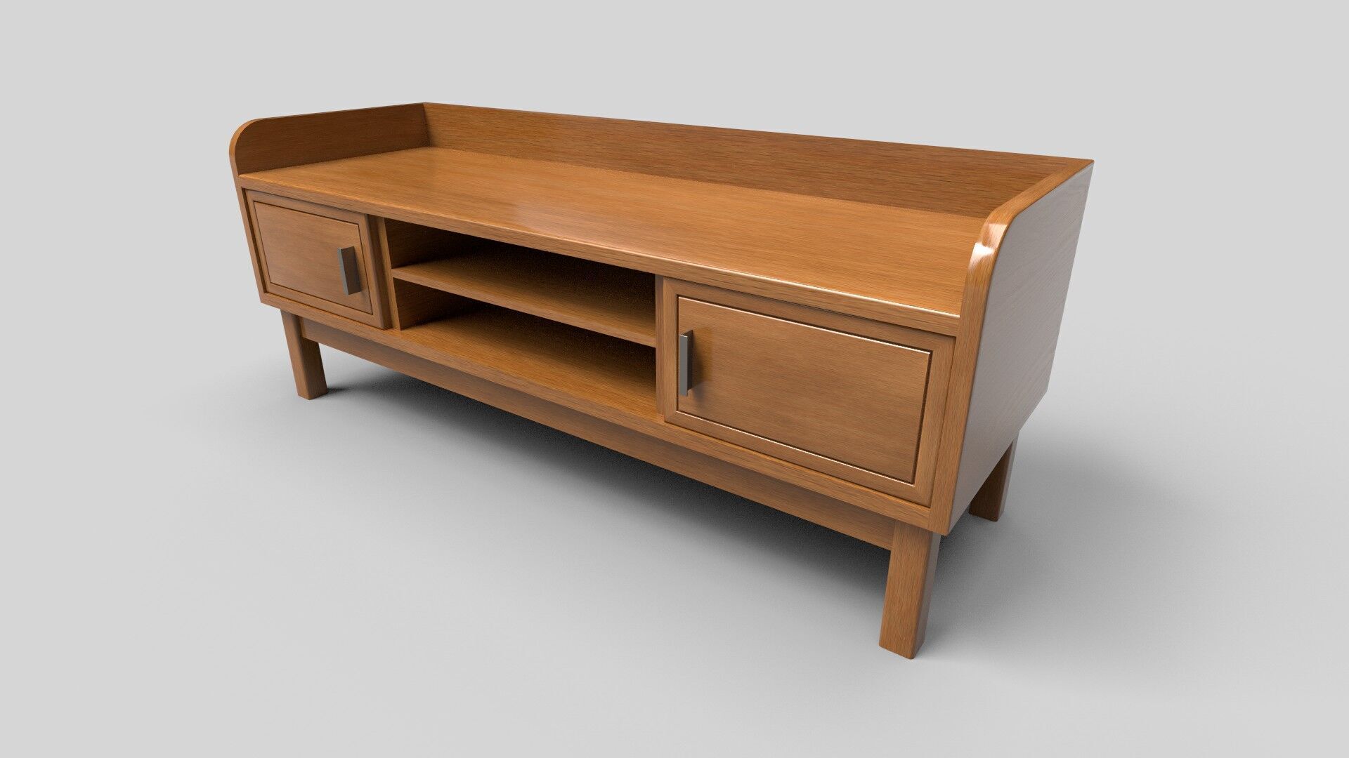 TV Rack CG7 3D model_5