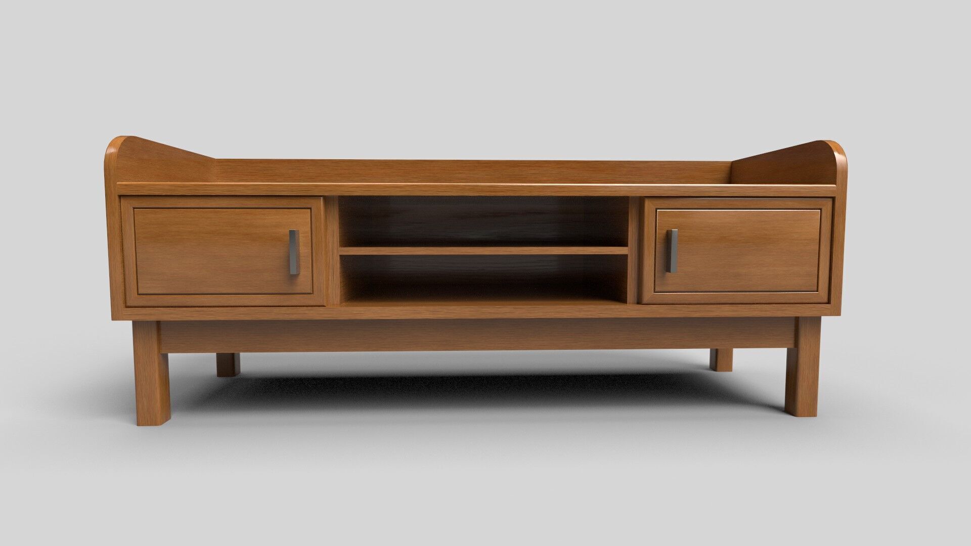 TV Rack CG7 3D model_1