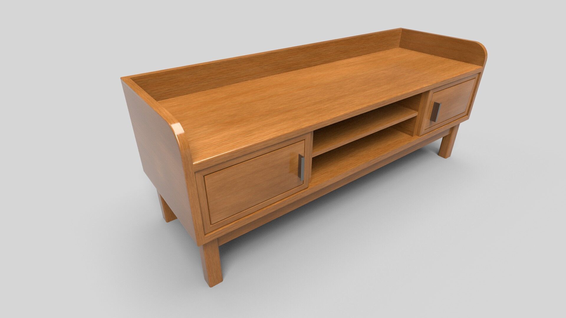 TV Rack CG7 3D model_4