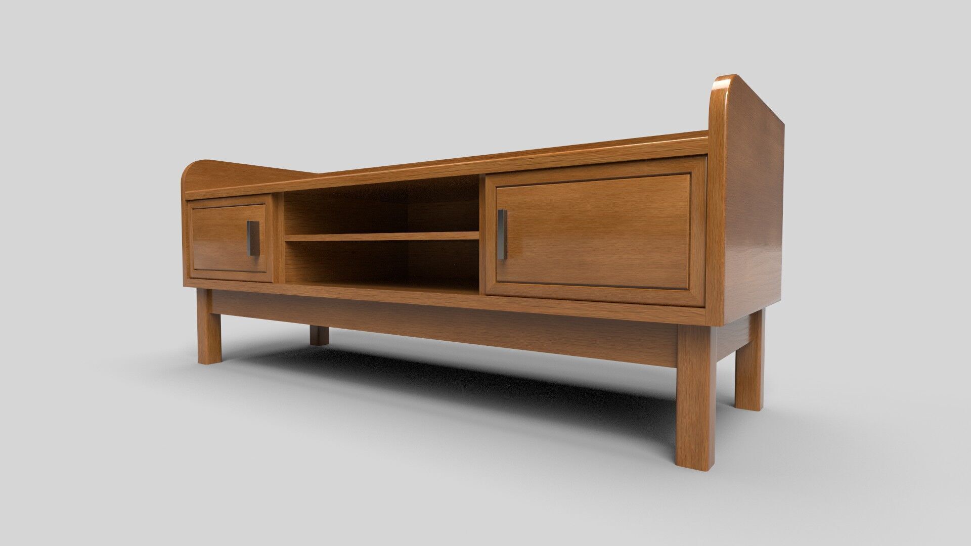 TV Rack CG7 3D model_2