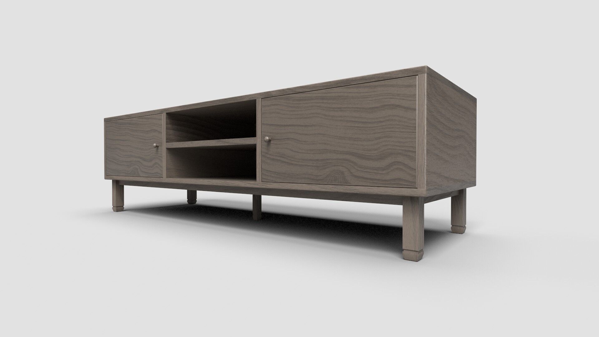 TV Rack CG9 3D model_2