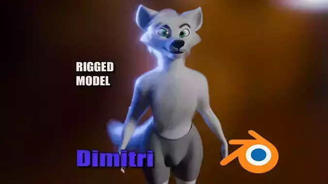 Dimitri Anthro Wolf