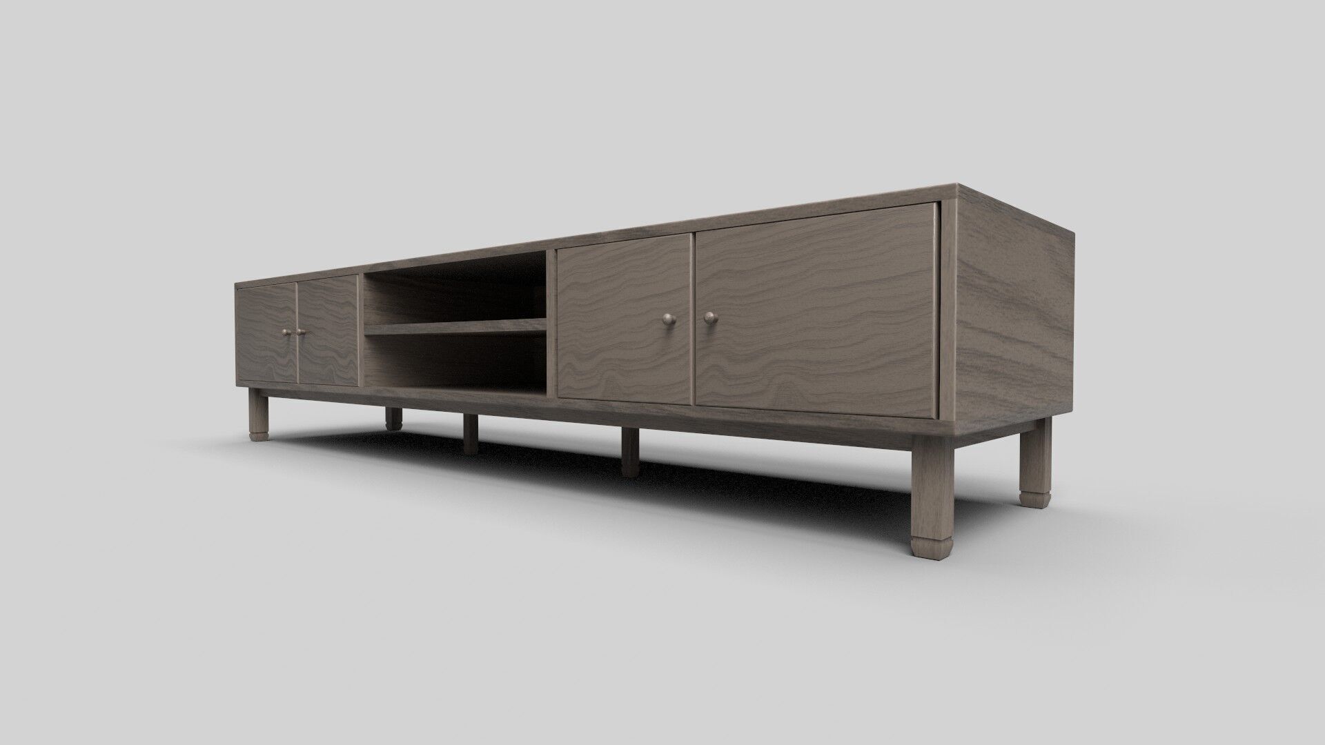 TV Rack CG10 3D model_2