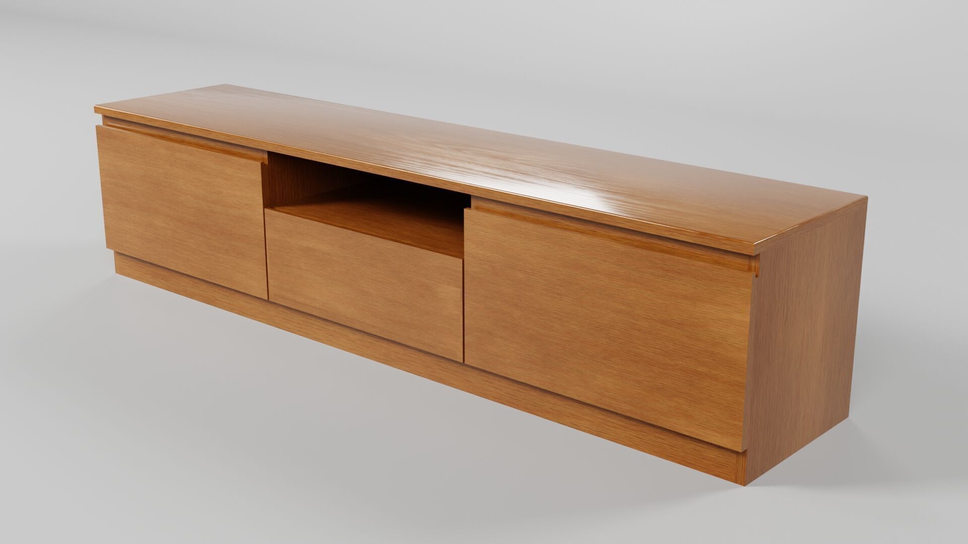 TV Rack CG11 3D model_7