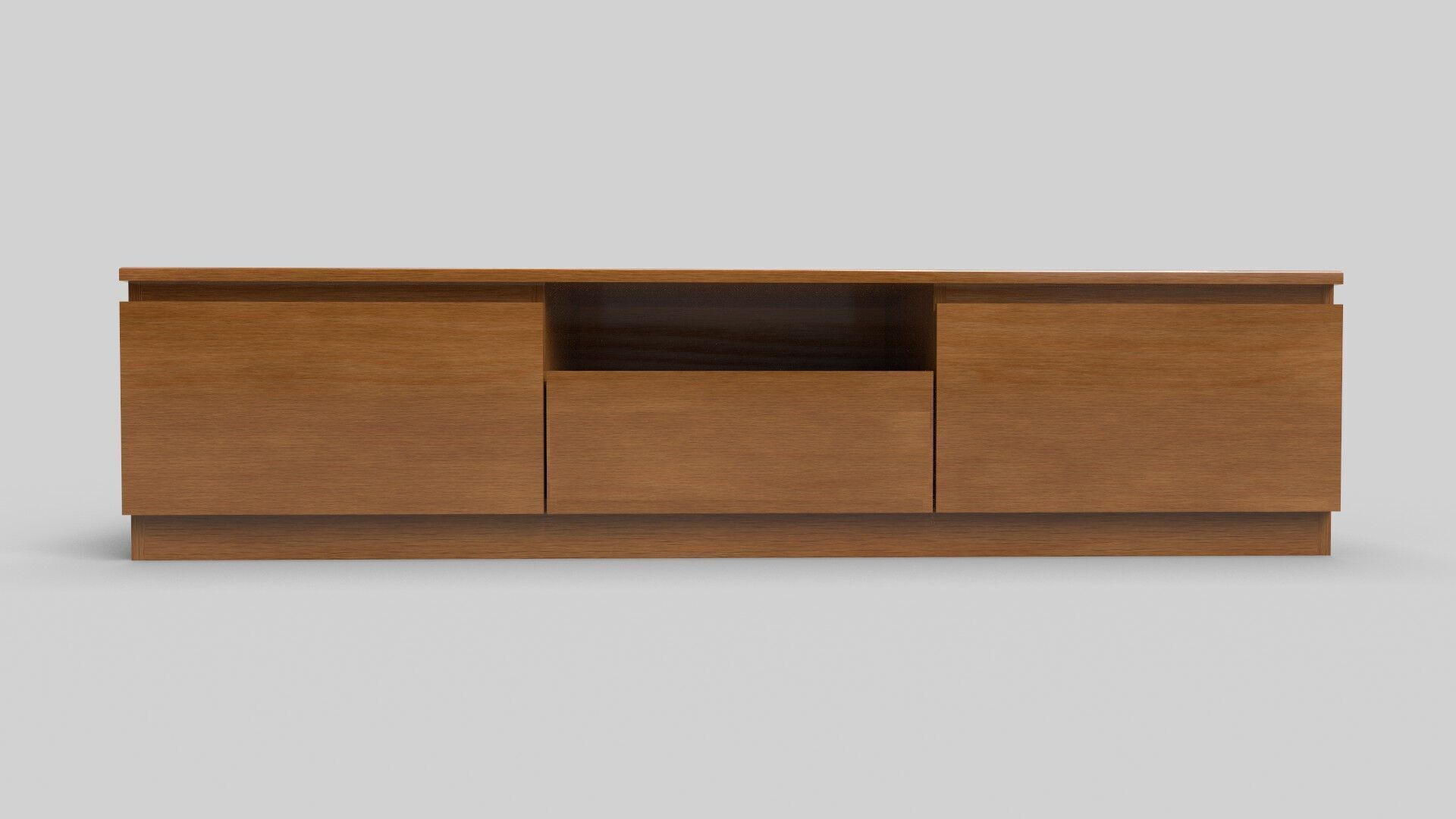 TV Rack CG11 3D model_1