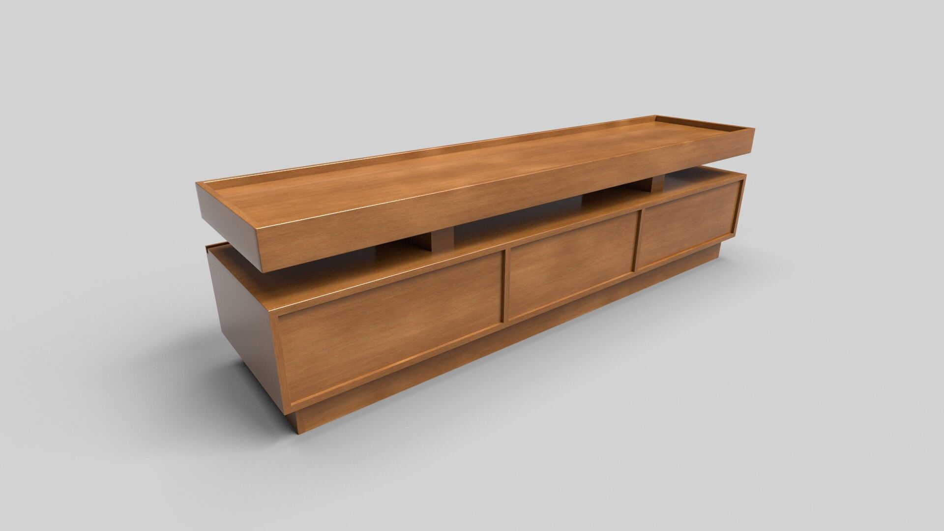 TV Rack CG12 3D model_6