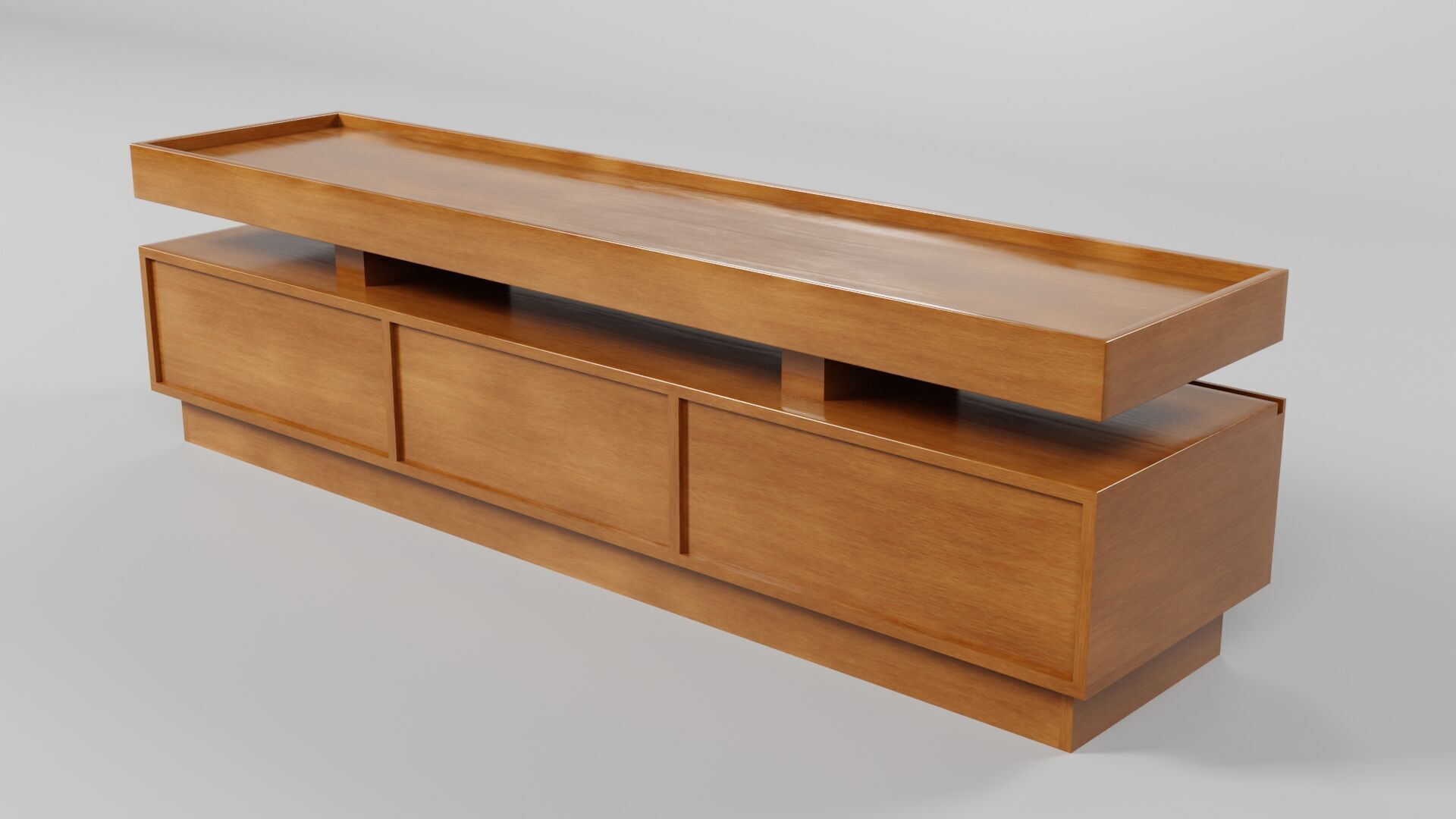 TV Rack CG12 3D model_8