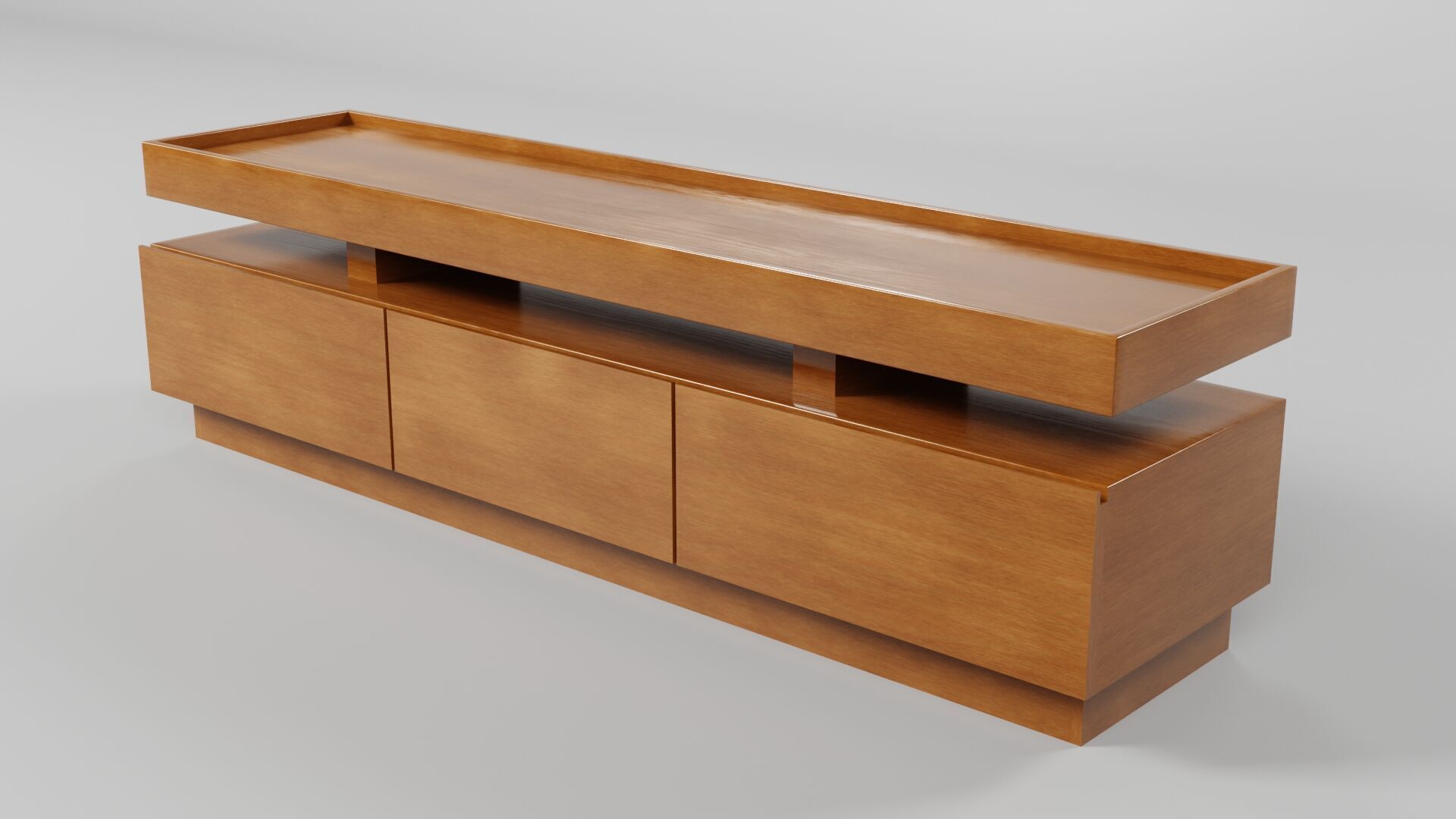 TV Rack CG12 3D model_7