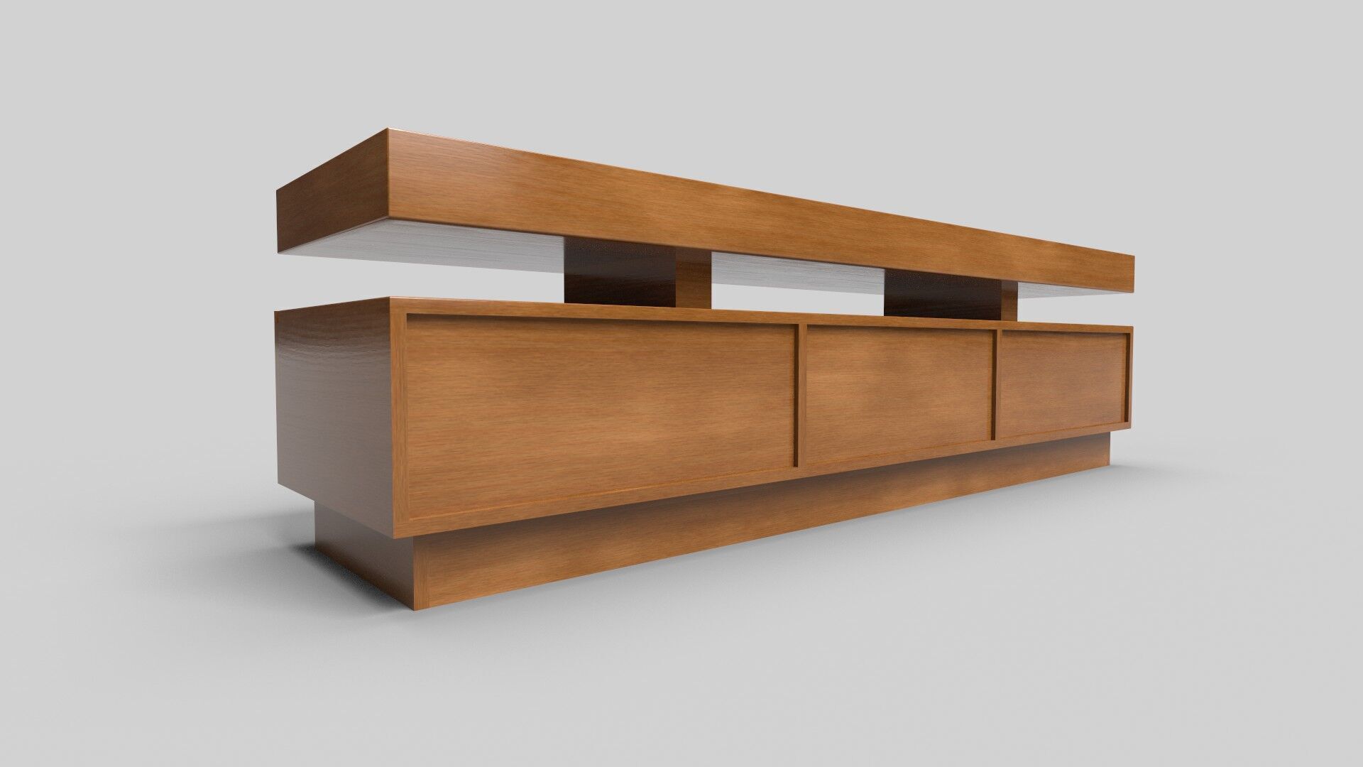 TV Rack CG12 3D model_3