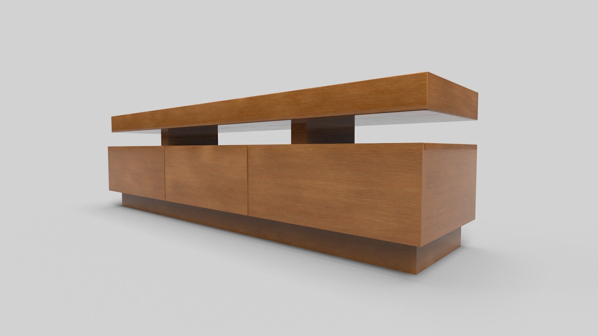 TV Rack CG12 3D model_2