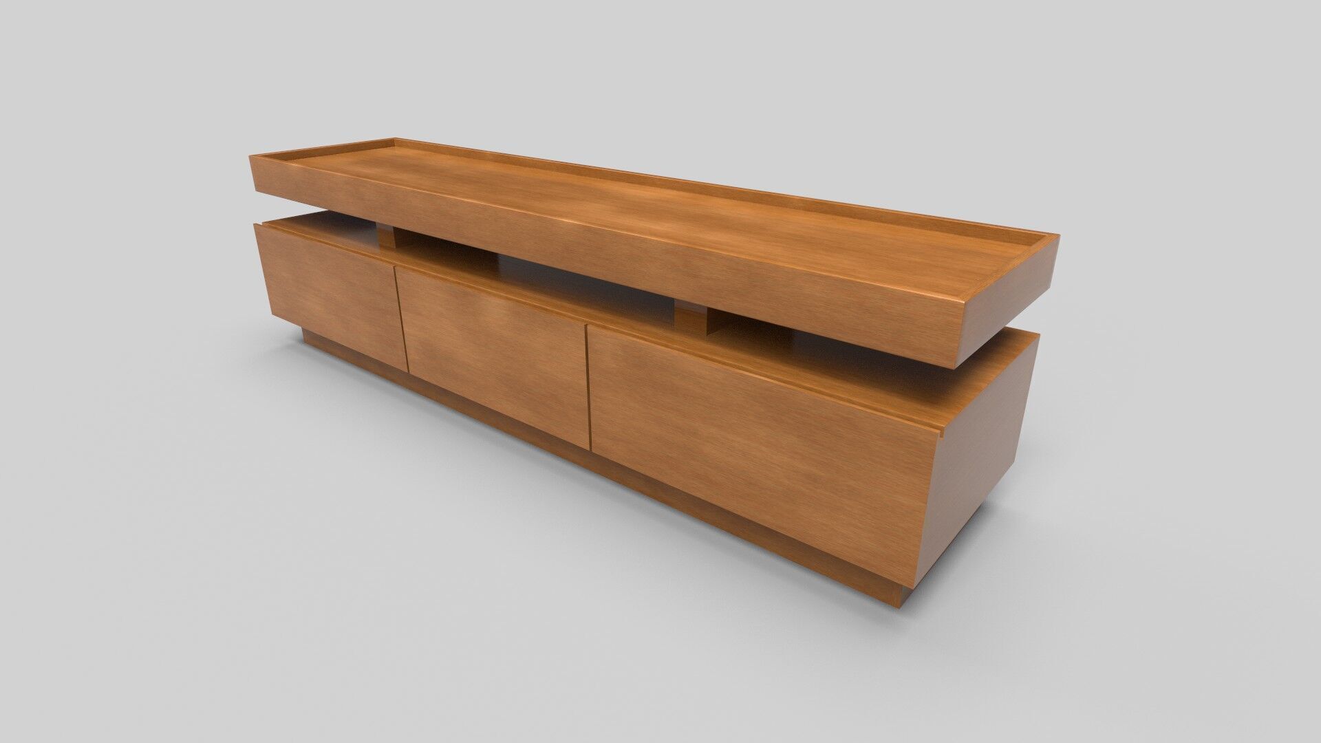 TV Rack CG12 3D model_5