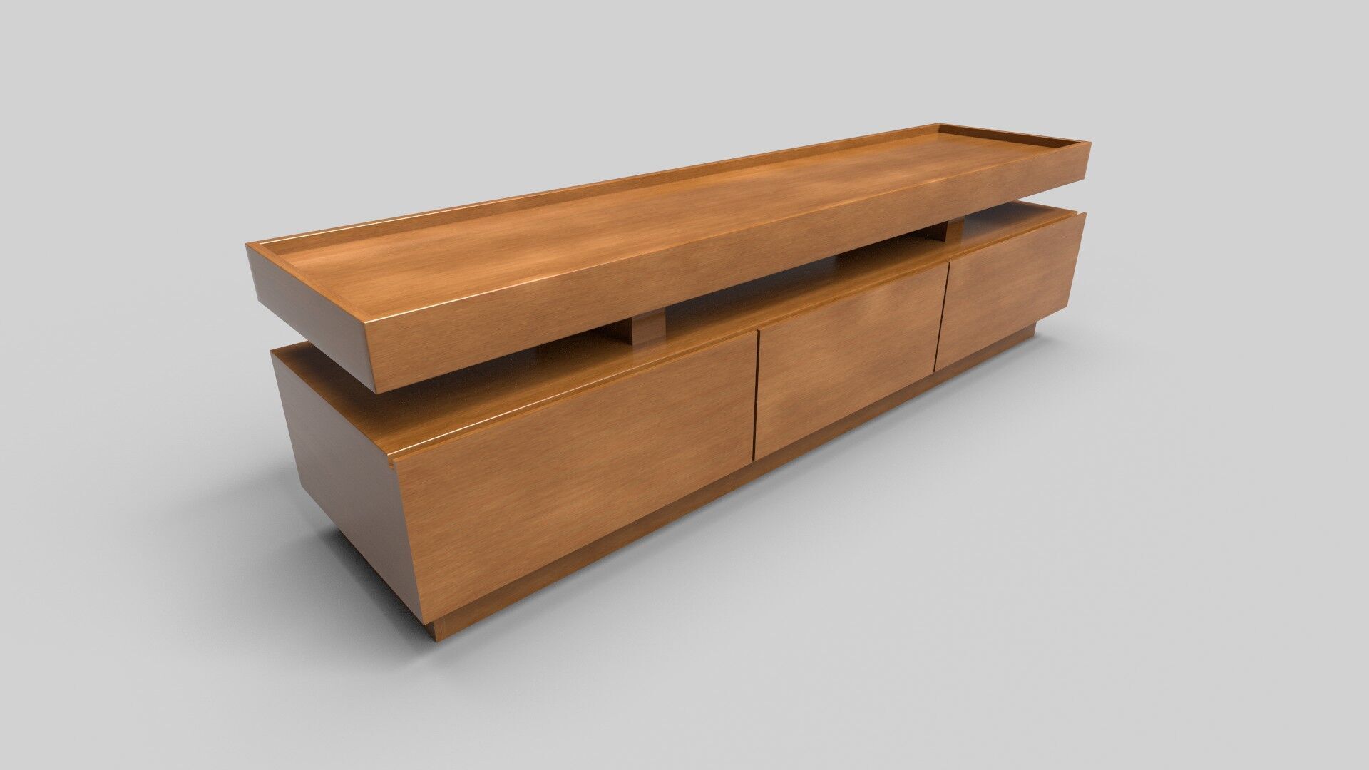 TV Rack CG12 3D model_4