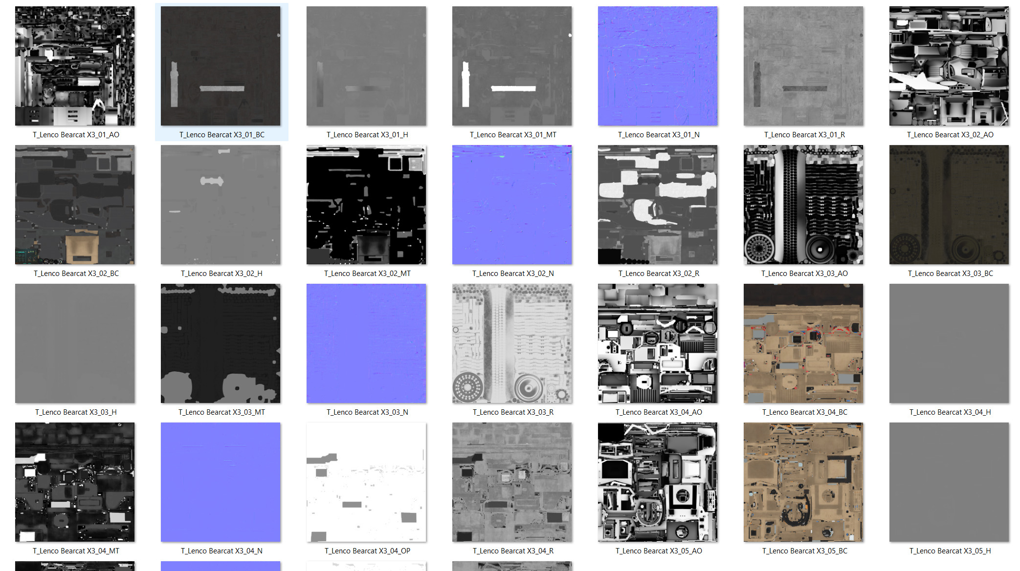 Lenco Bearcat X3 Armored Vehicle Low-poly 3D model_10