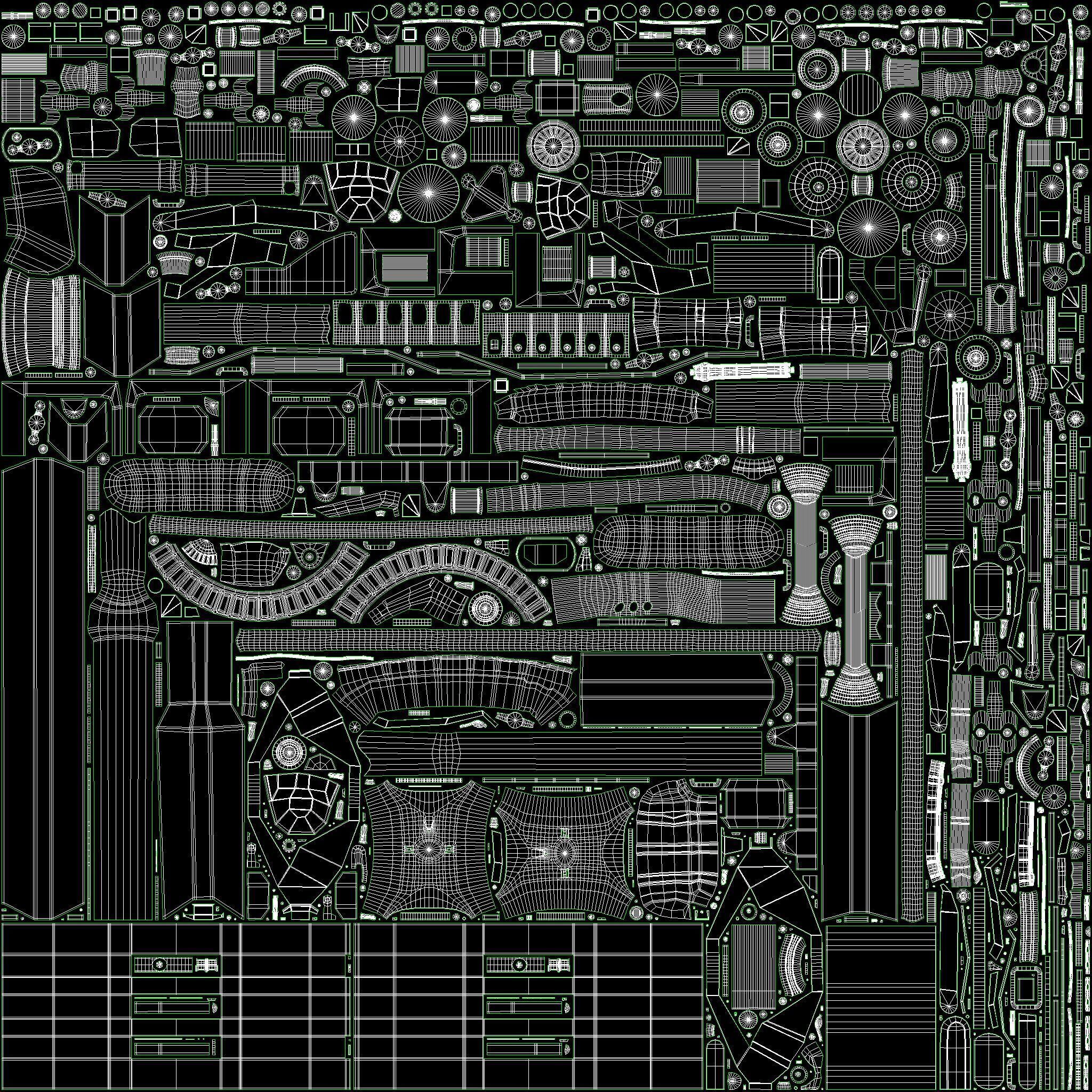 Lenco Bearcat X3 Armored Vehicle Low-poly 3D model_9