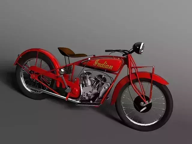 Indian Scout 1928 3D model
