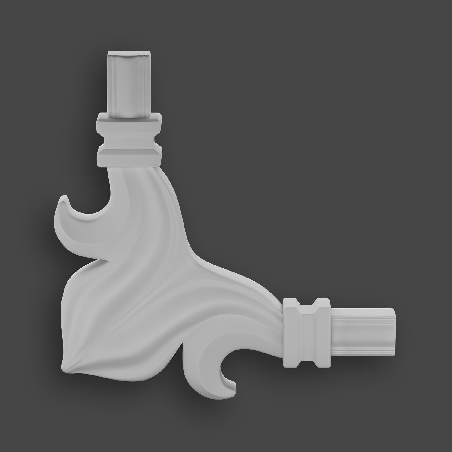 5 corners Ornamental Pack 2 3D model_19