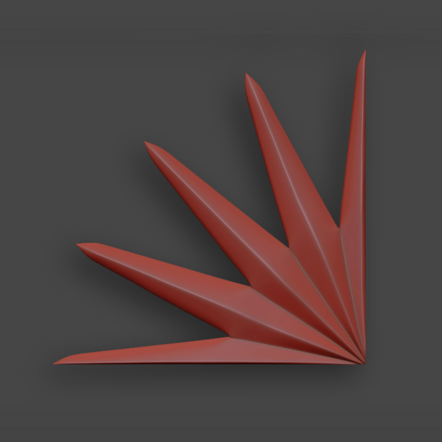 5 corners Ornamental Pack 2 3D model_17