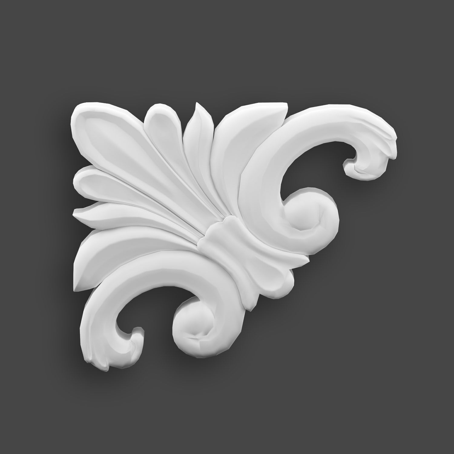 5 corners Ornamental Pack 2 3D model_22