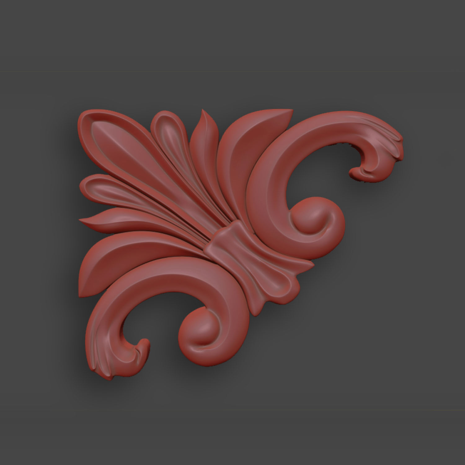 5 corners Ornamental Pack 2 3D model_16