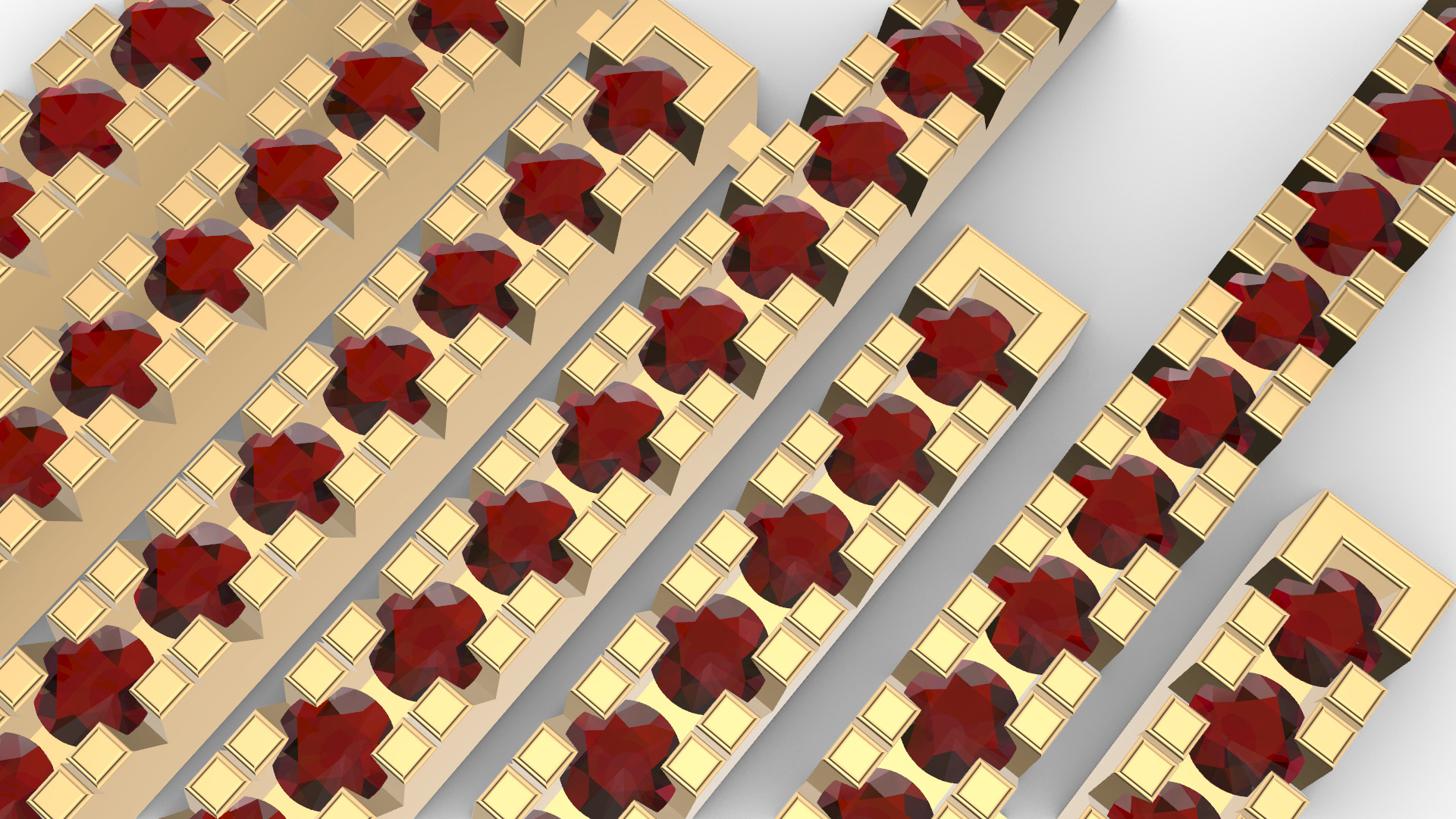 Micro prong setting Bar Jewelsparadize 3D print model_1