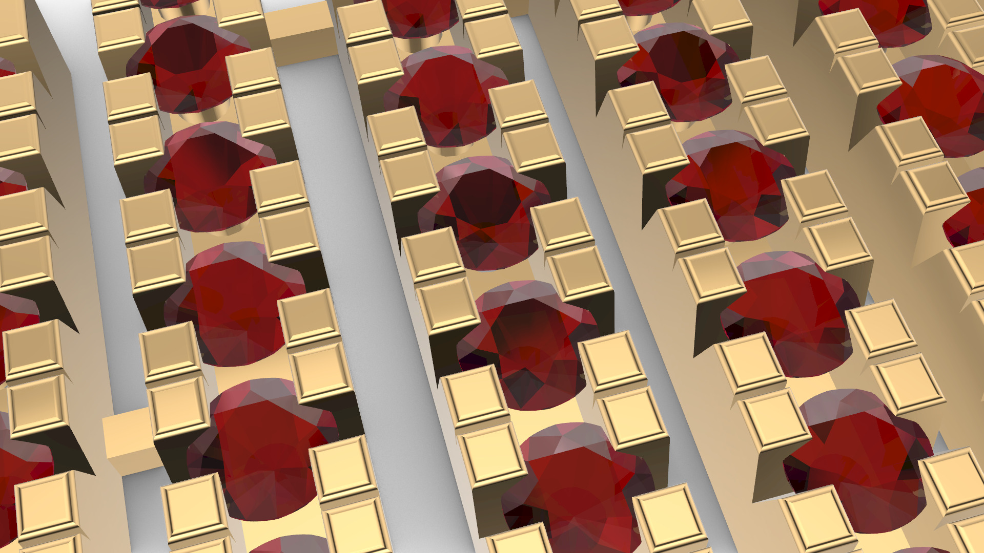 Micro prong setting Bar Jewelsparadize 3D print model_3