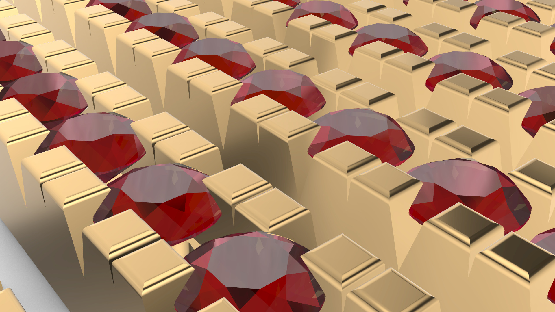 Micro prong setting Bar Jewelsparadize 3D print model_6