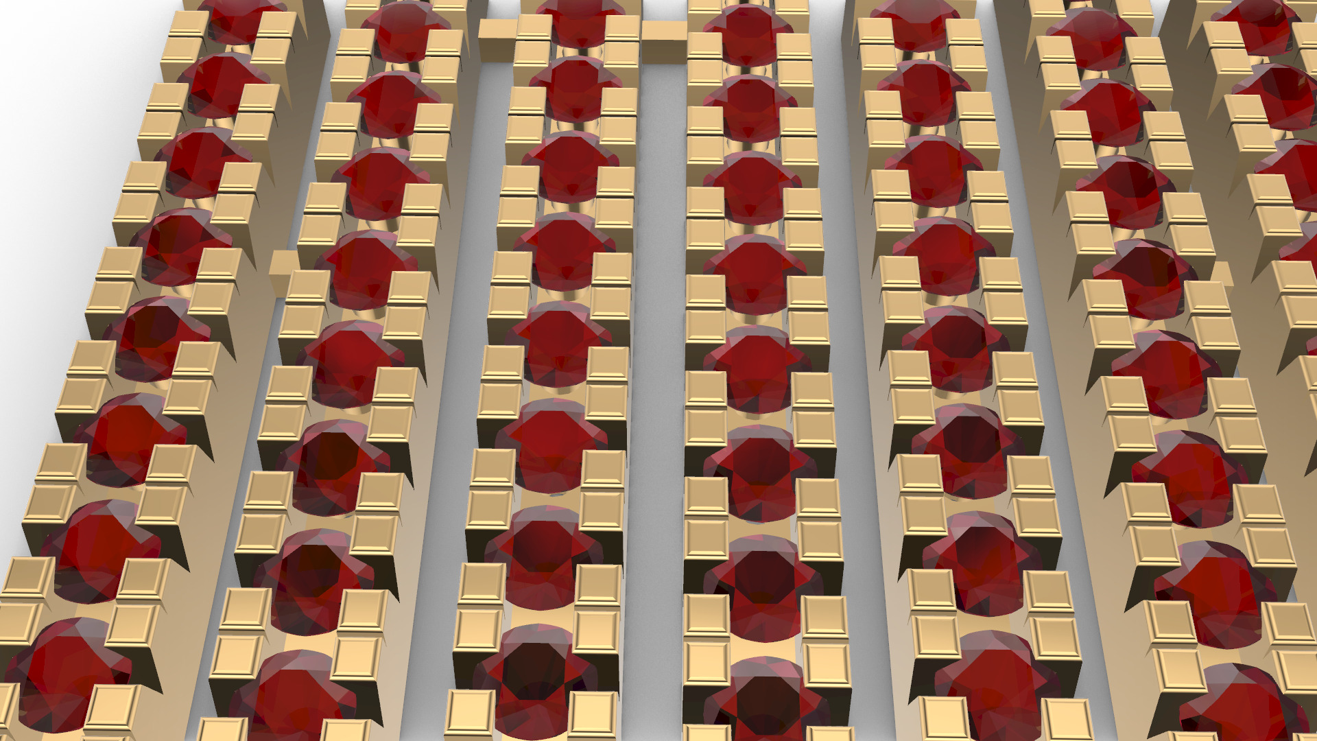 Micro prong setting Bar Jewelsparadize 3D print model_5