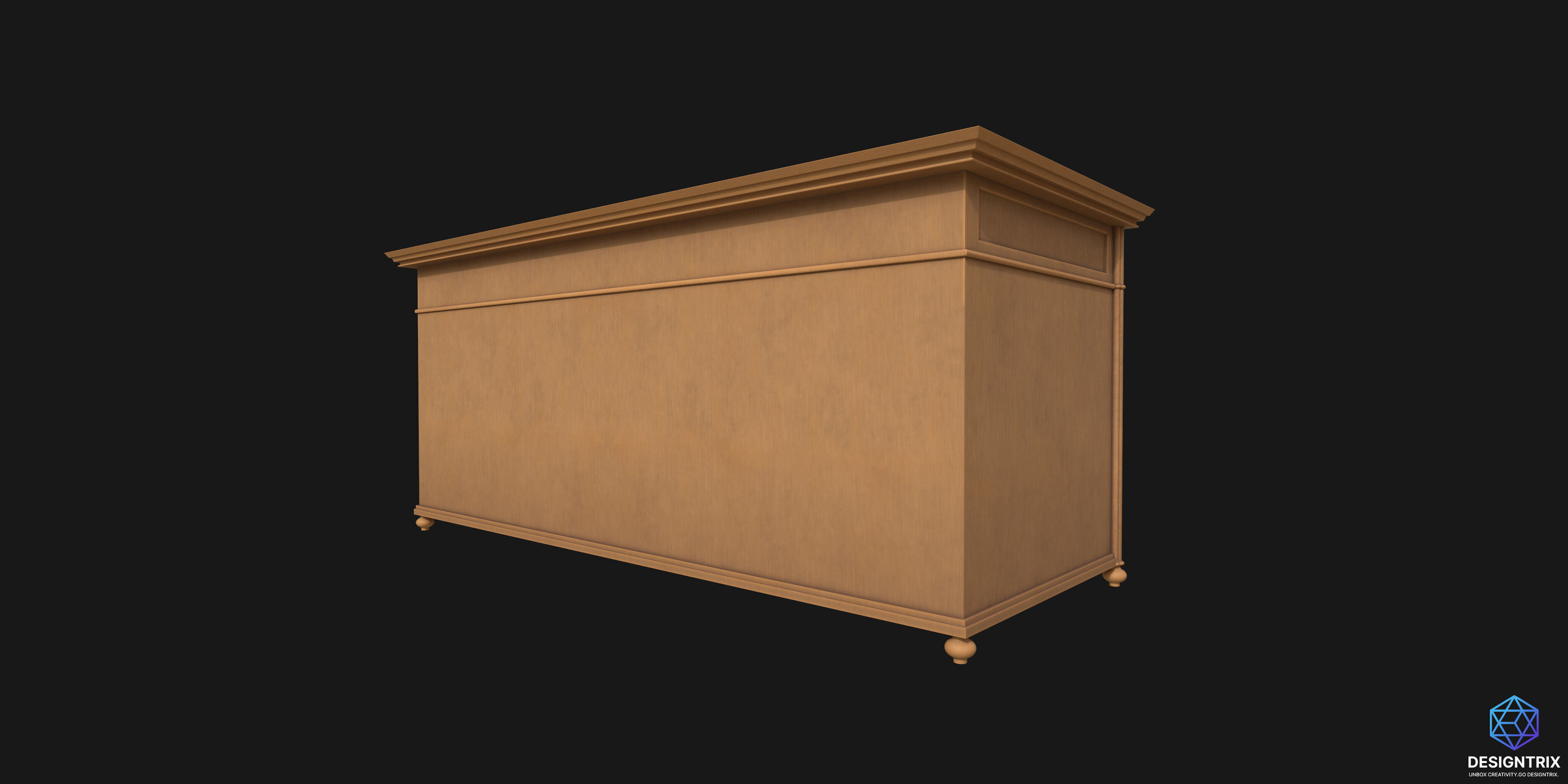 Cupboard V01 3D model_3